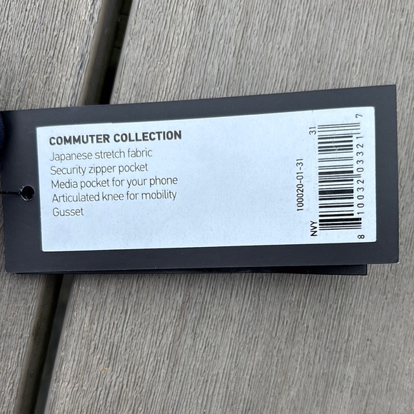 RHONE Blue Chinos Lightweight Full-Length - Picture 4 of 4